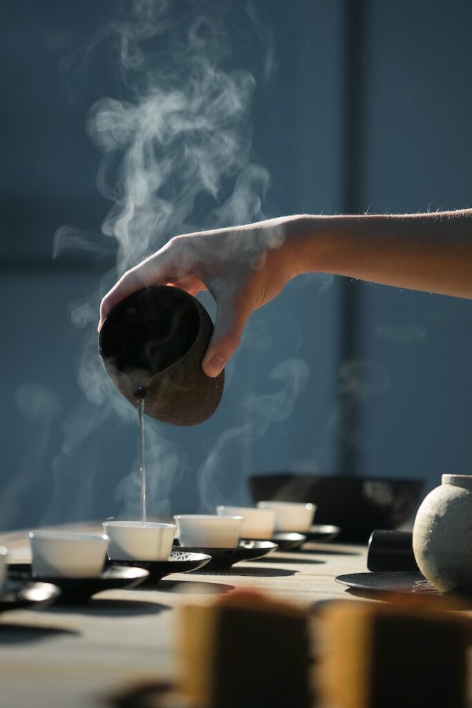 Morning herbal drinks