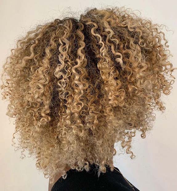 Cute Blonde Curls