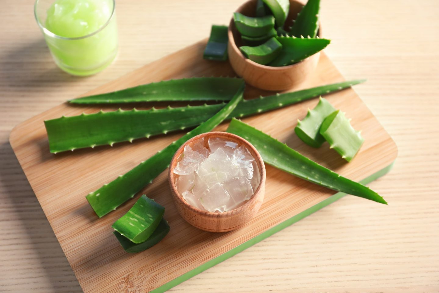 Aloe Vera Gel Leaves