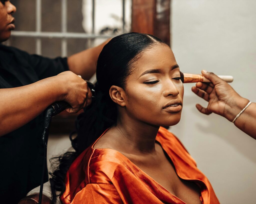 Apply Bronzer for Sun-Kissed Glow