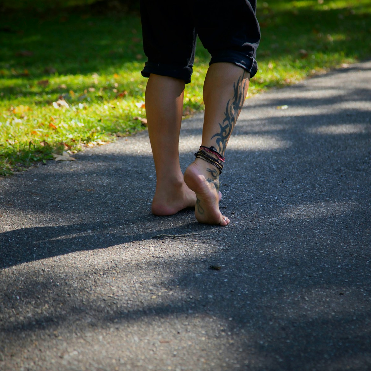 Walking Barefoot