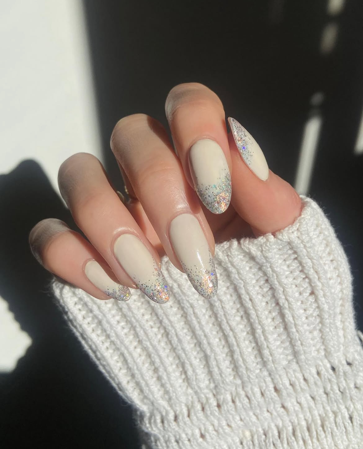 winter nails simple design