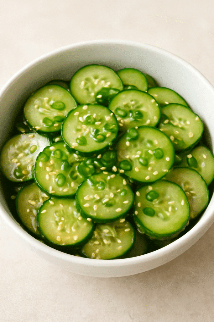 How to Make Healthy Japanese Cucumber Salad