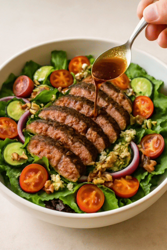 How to Make Balsamic Steak Salad