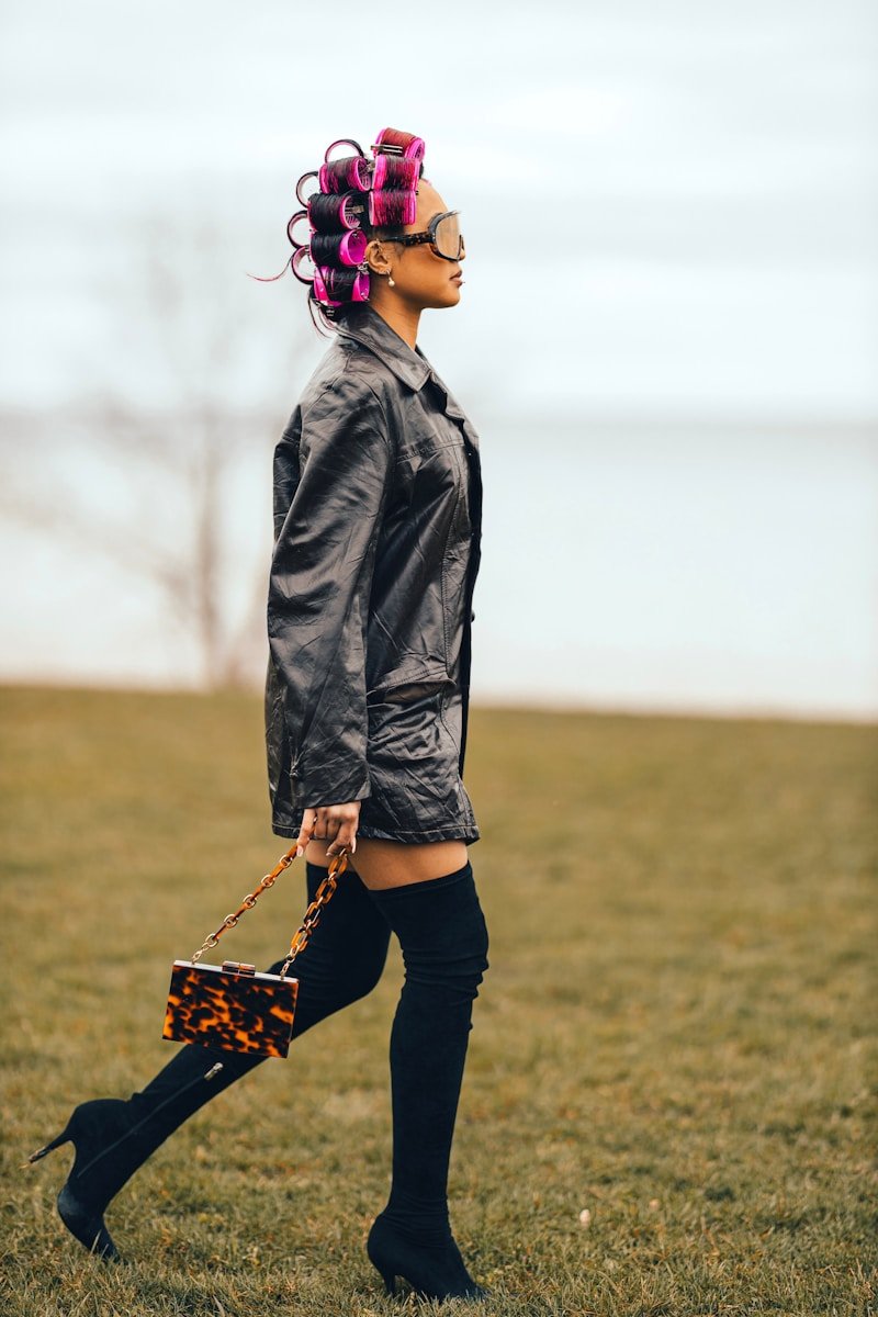 a person with a flower crown
