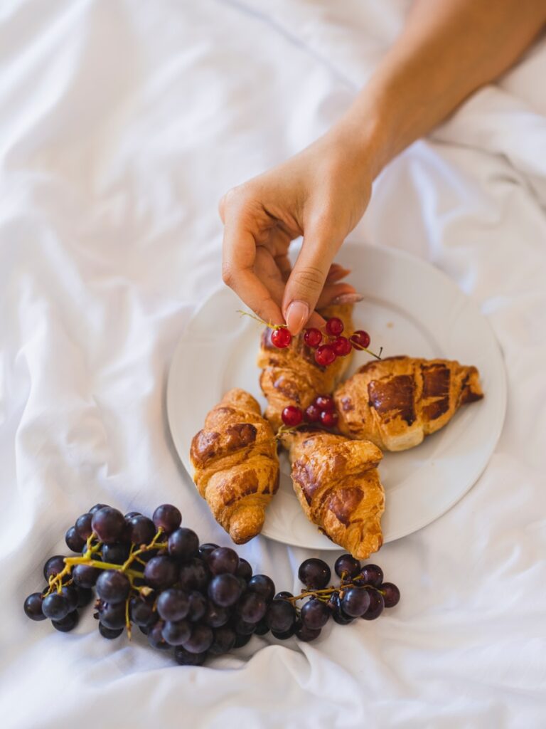 a hand reaching for cookies