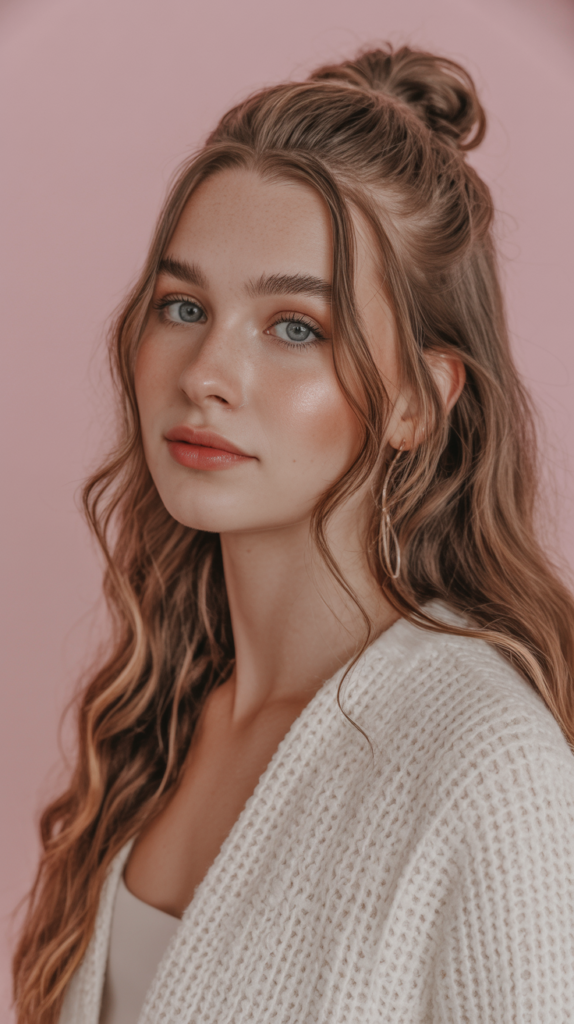 Aesthetic Young Woman With Half Up Half UizRLiccRUW5ma11pwP12A Kf7zr9N8RJ TmzZcVWeuLg 574x1024