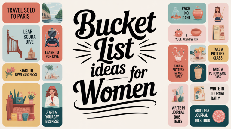 24 Travel Bucket List Ideas for Women Who Love Adventure